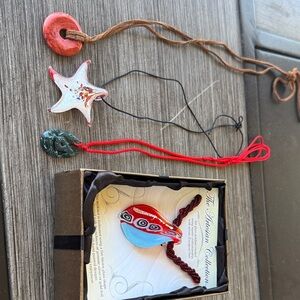 Artisan Glass Pendant Necklace Collection